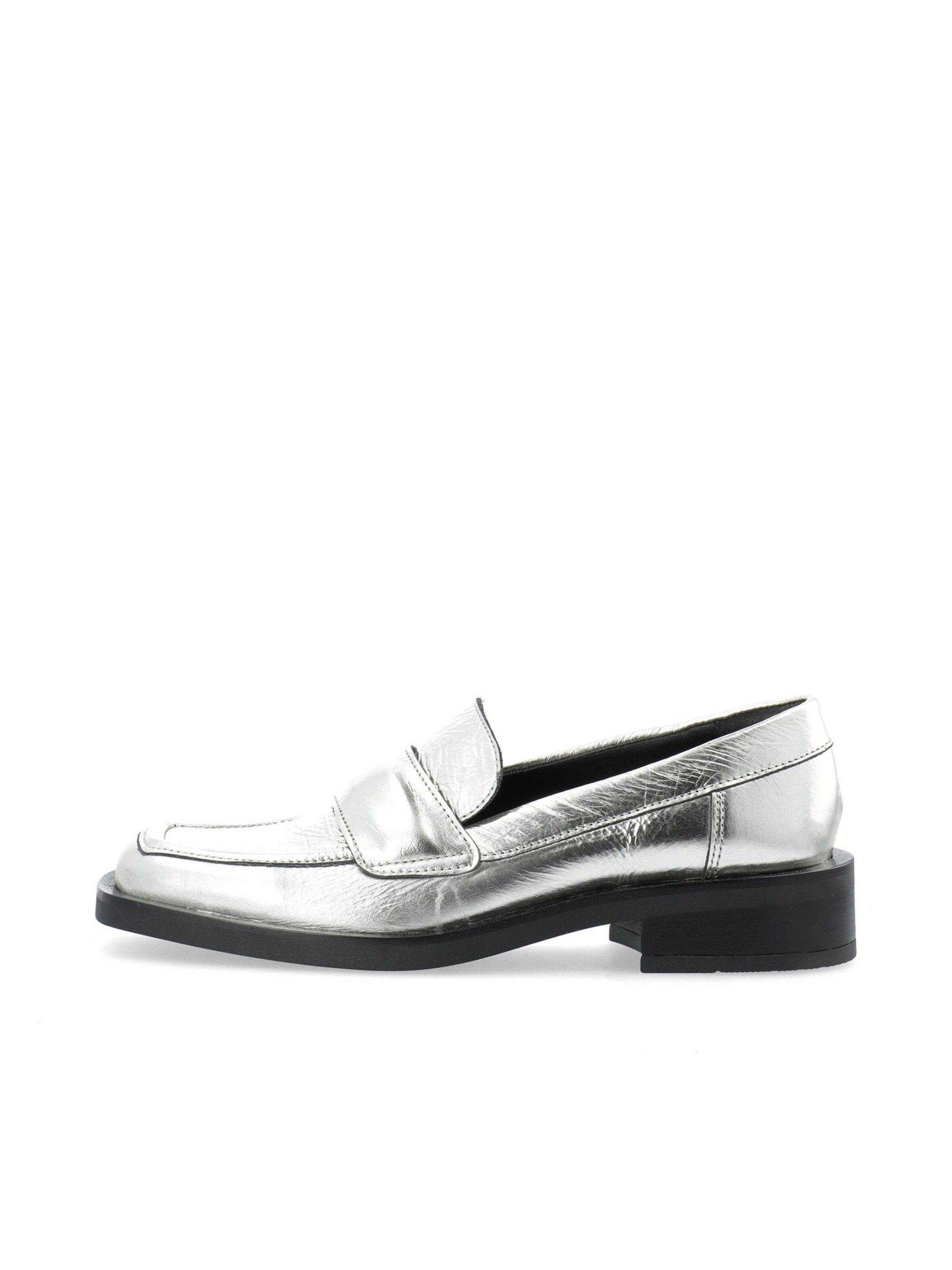 Bianco Slip-ons 'Sofie' in Silver: front