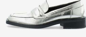 Bianco - Zapatillas 'Sofie' en plata: frente