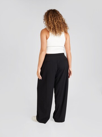 CITA MAASS co-created by ABOUT YOU Wide leg Pleat-Front Pants 'Gemma' in Black