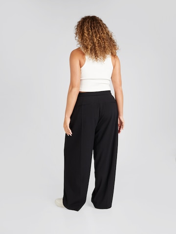 Wide leg Pantaloni con pieghe 'Gemma' di CITA MAASS co-created by ABOUT YOU in nero