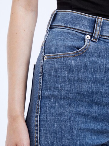 Dr. Denim Skinny Jeans 'Moxy High Flare' in Blue