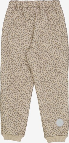 Wheat Tapered Athletic Pants 'Alex' in Beige