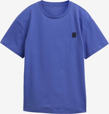 TOM TAILOR Shirt in Blue: front