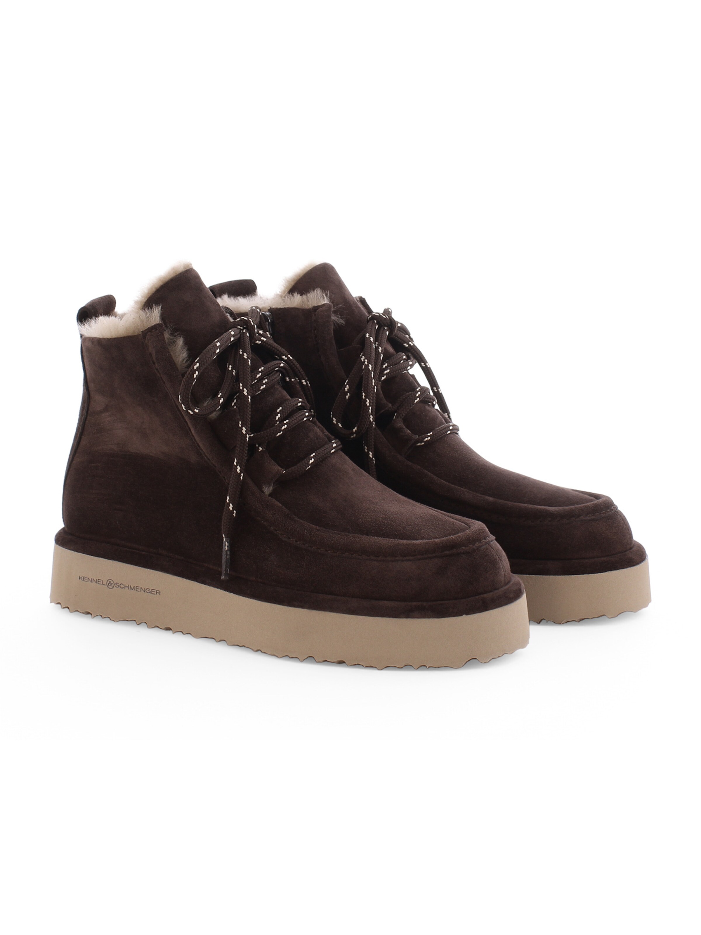 Kennel & Schmenger Sneakers hoog ' AURI ' in Bruin