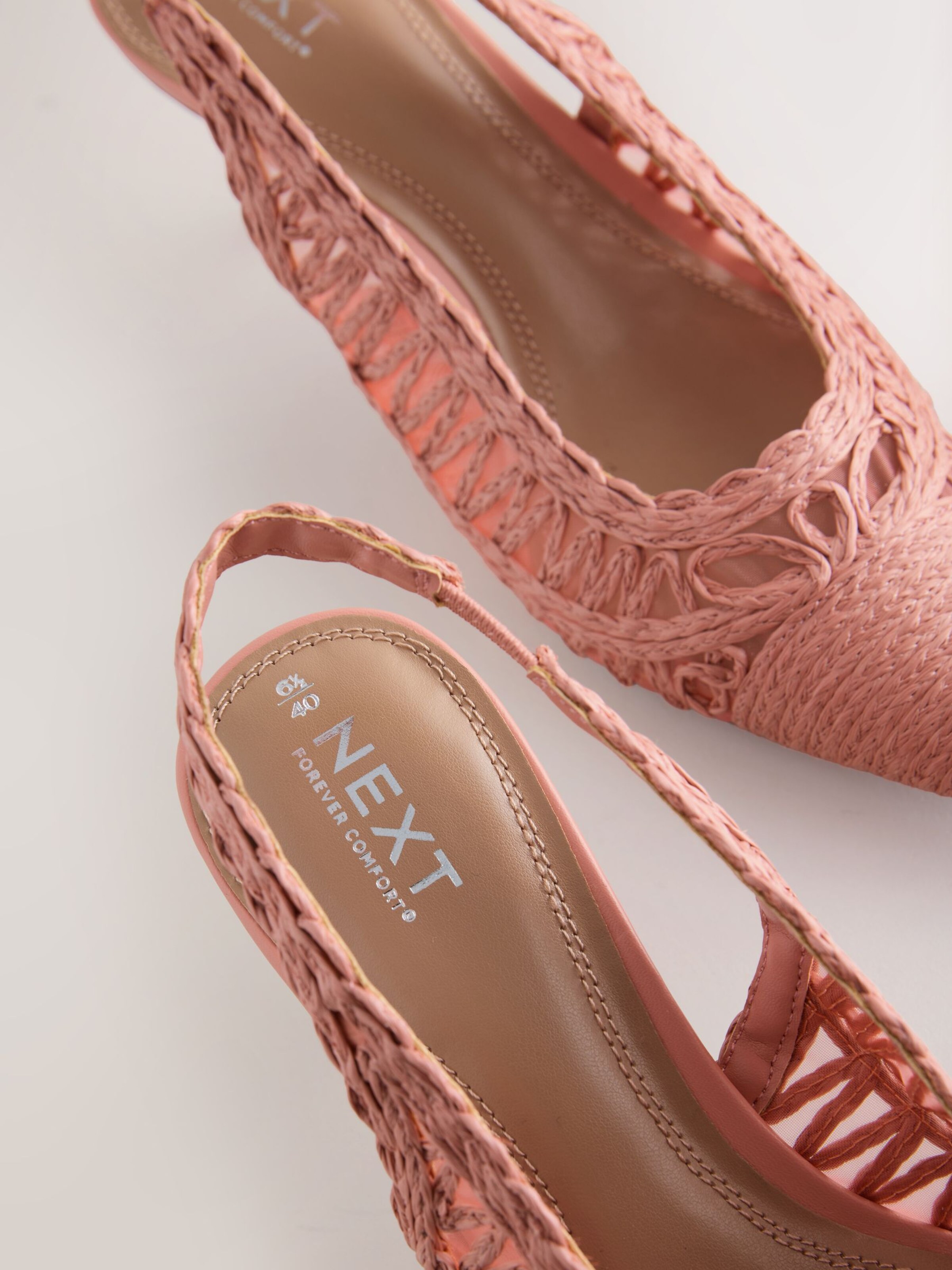 Next Slingpumps 'Forever Comfort' in Roze