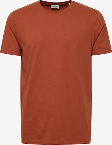 !Solid Regular fit Shirt 'Rock' in Bruin: voorkant