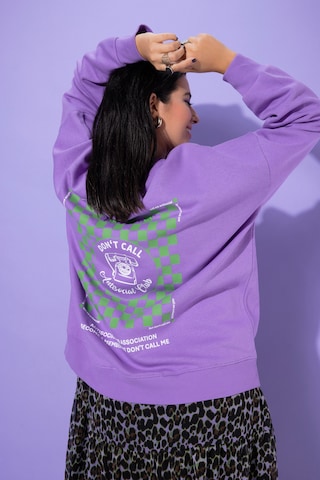 Sweat-shirt Studio Untold en violet