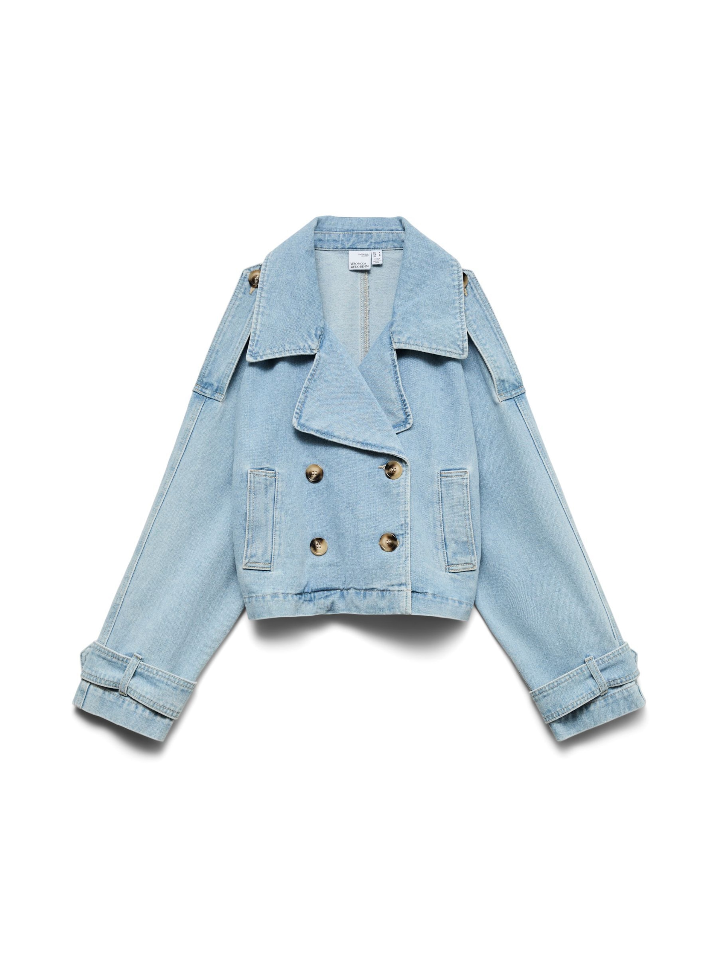 VERO MODA Between-Seasons Coat 'VMLelou' in Blue denim, Item view