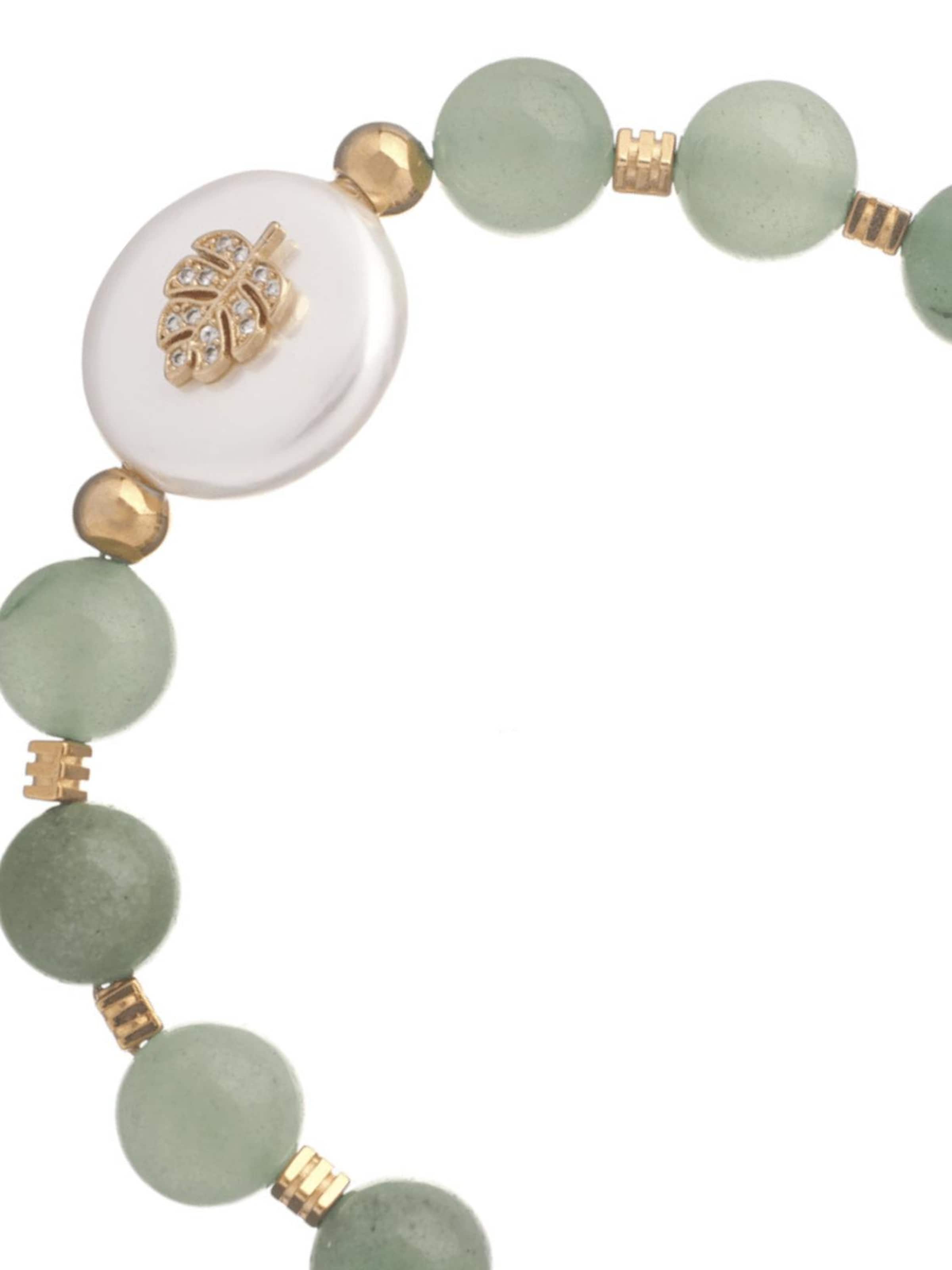 THE GEM STORIES JEWELRY - Pulsera en verde