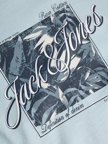 mėlyna Jack & Jones Plus Marškinėliai 'JJHONOLULU'