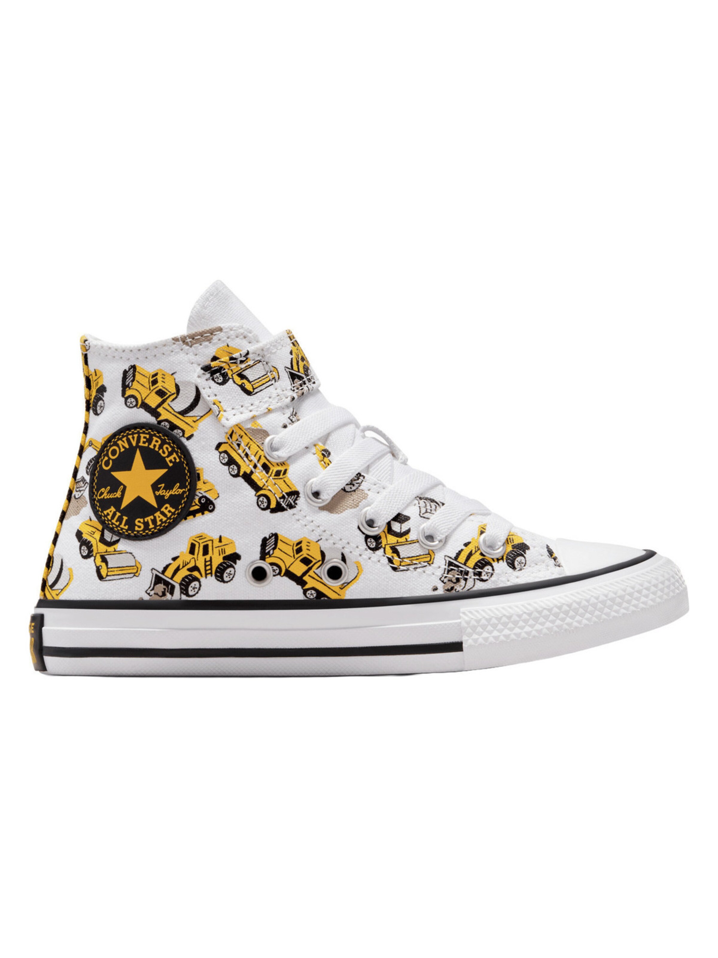 CONVERSE - Zapatillas deportivas 'Converse Chuck Taylor All Star Construction Truck Easy-On' en blanco: frente