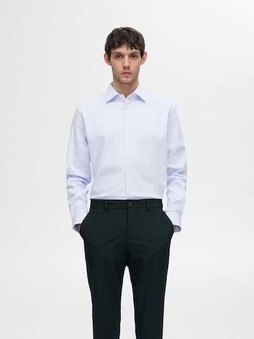 SELECTED - Ajuste estrecho Camisa '16092939' en azul