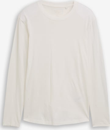 TOM TAILOR DENIM Shirt in White: front