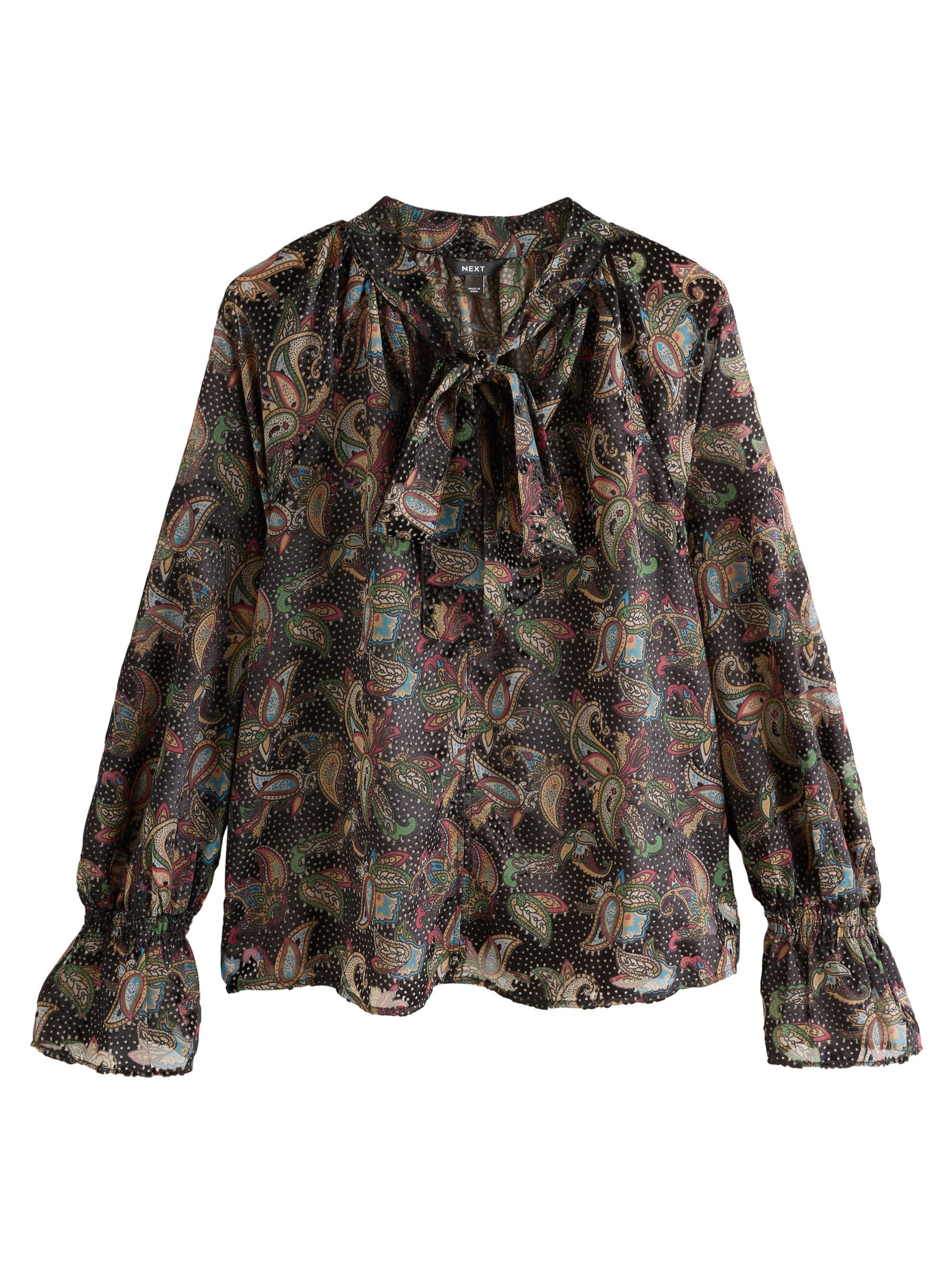 Next Блуза в черно: отпред