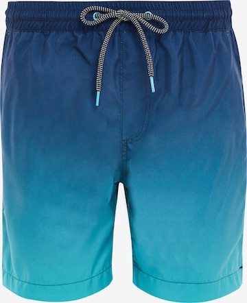Shorts de bain 'Utara' Threadbare en bleu : devant