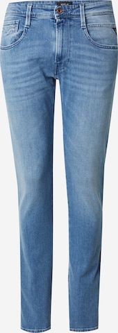 REPLAYSlimfit Traperice 'ANBASS' - plava boja: prednji dio