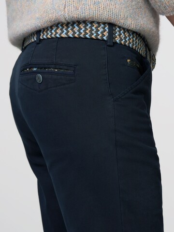 MEYER Regular Chinohose 'Chicago' in Blau