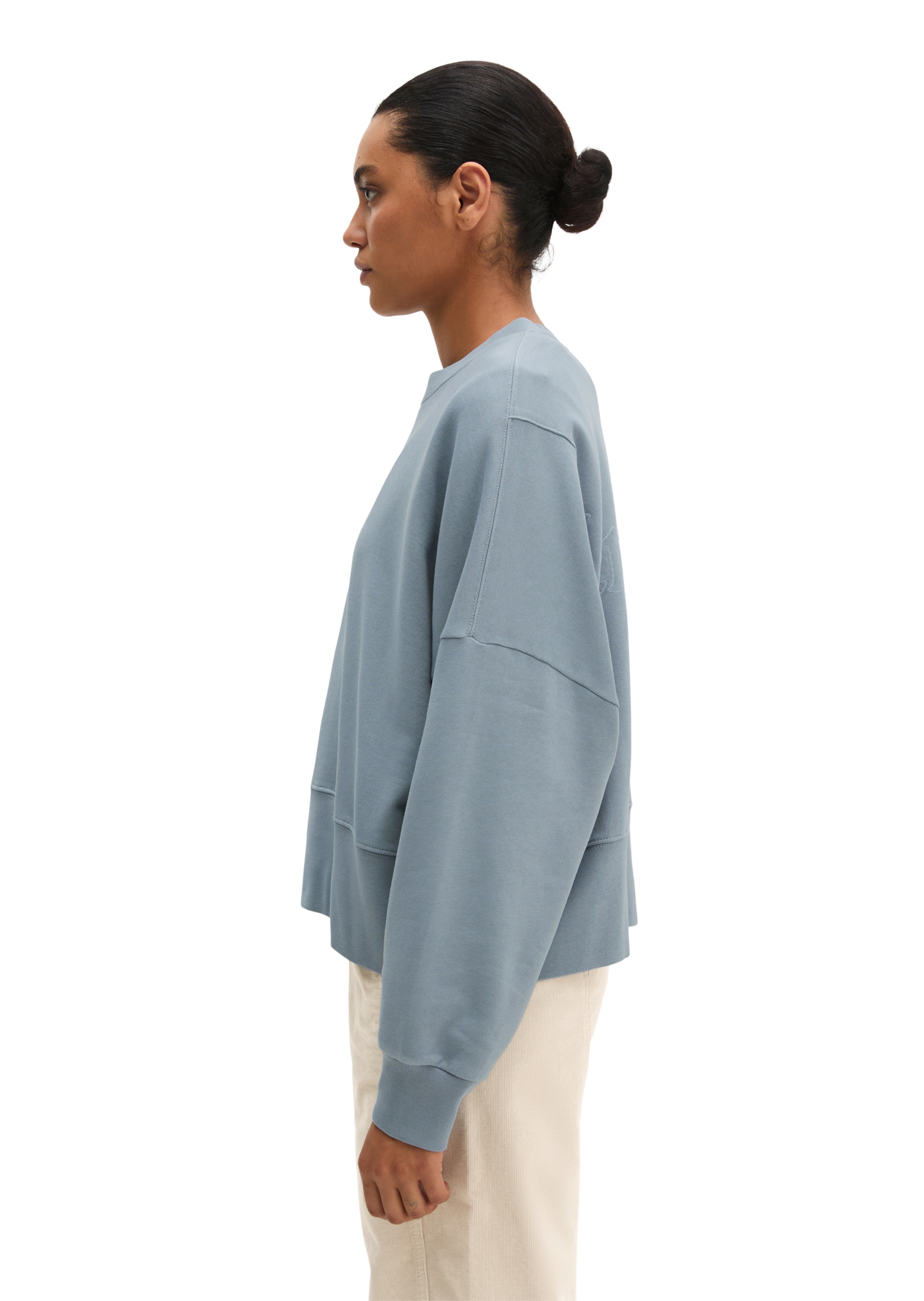 Marc O'Polo Sweatshirt in Blauw