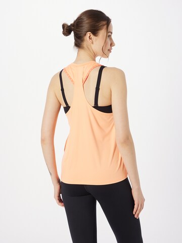 UNDER ARMOUR Sportovní top 'Knockout Novelty' – oranžová