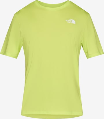 THE NORTH FACE Функциональная футболка в Зеленый: спереди