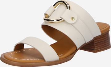 Mule See by Chloé en beige : devant