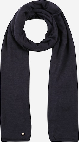 s.Oliver Scarf in Blue: front