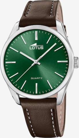 Lotus Analoog horloge 'Watch Minimalist For Him' in Groen: voorkant