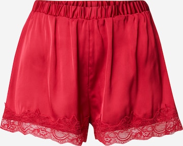 Lindex Pyjamabroek in Rood: voorkant