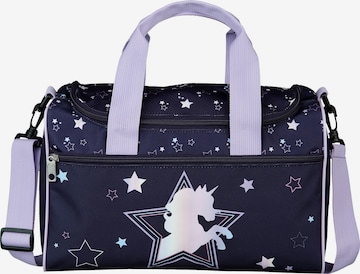 SCOOLI Bag in Blue: front