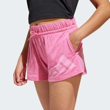 ADIDAS SPORTSWEAR Loosefit Broek in Roze