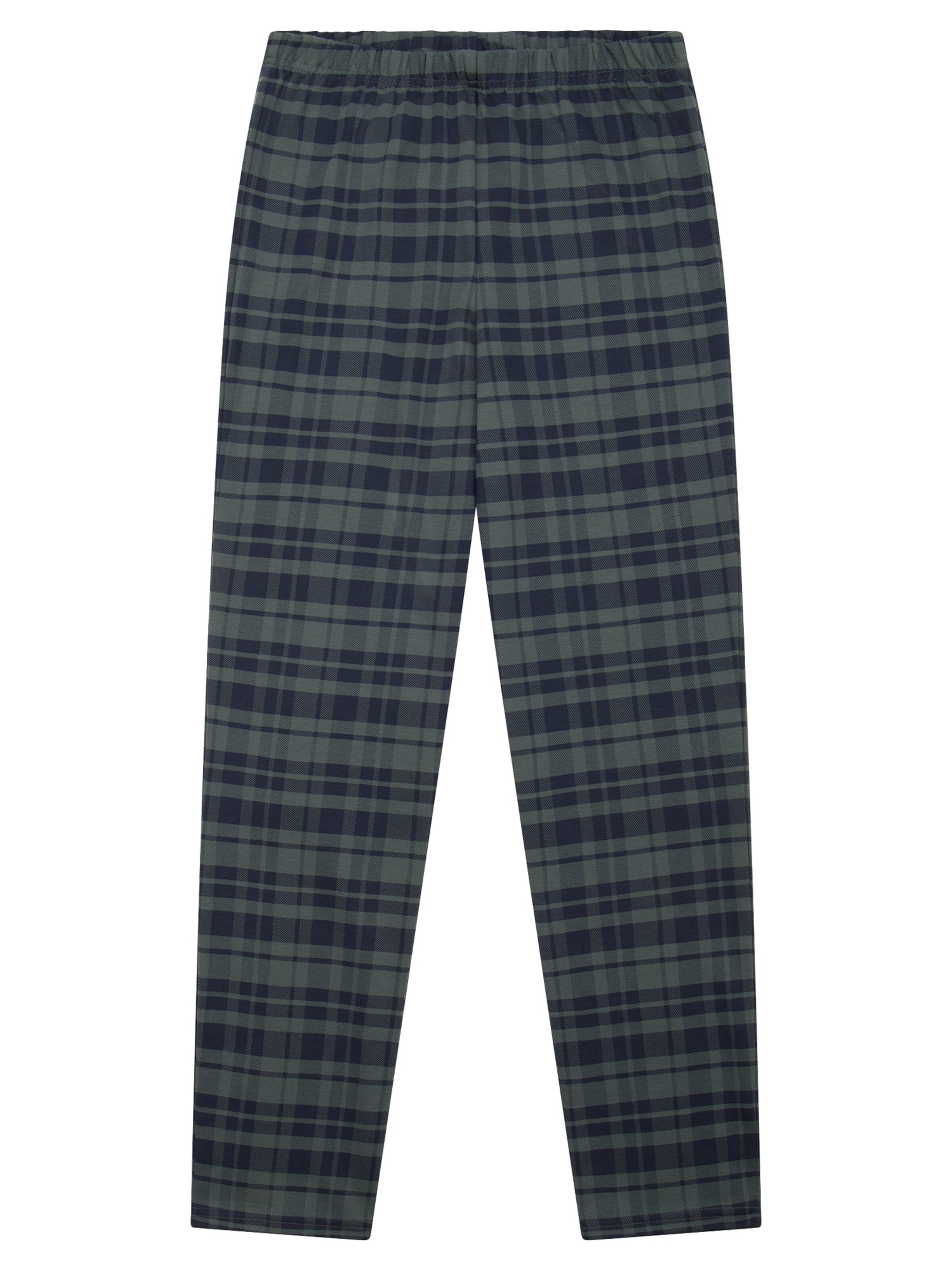 SCHIESSER Pajamas in Green