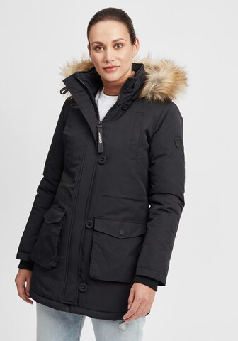 Oxmo Winter Parka 'Acta' in Black: front