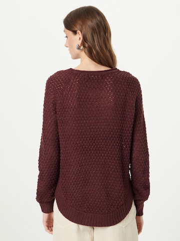 VERO MODA Sweter 'Esme' w kolorze czerwony