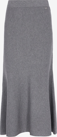 DreiMaster Klassik Skirt in Grey: front