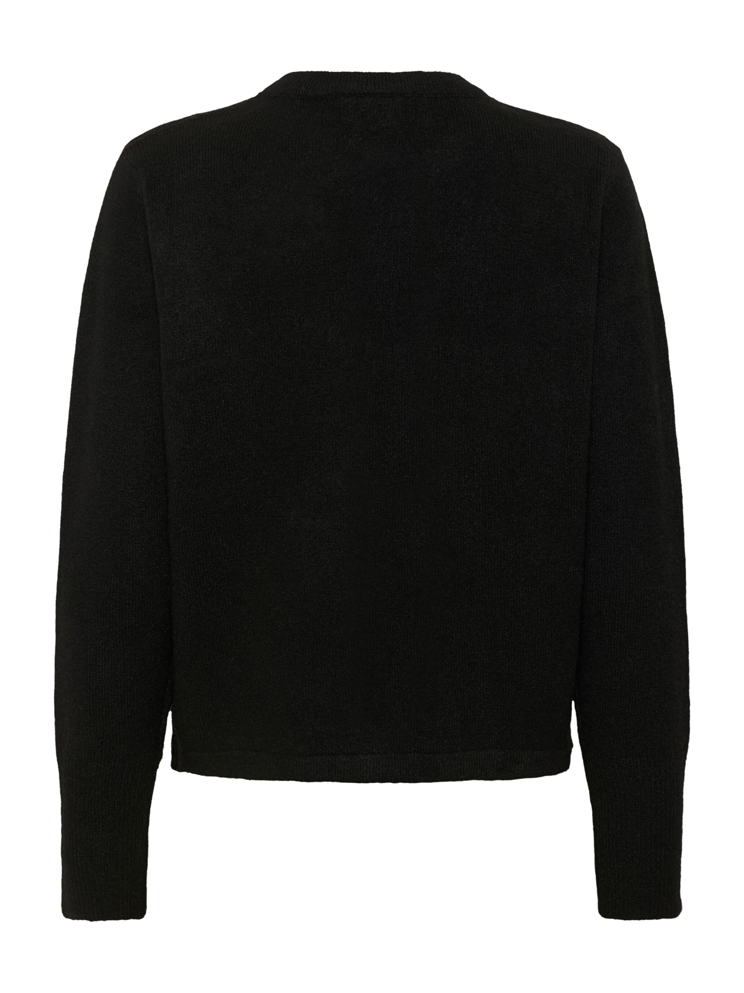 Kaffe Knit Cardigan 'KANiel' in Black