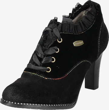 Bottines à lacets Laura Vita en noir : devant