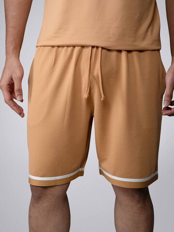 PANTONECLO Boardshorts 'Pantoneclo Men’s Gym Shorts' in Geel