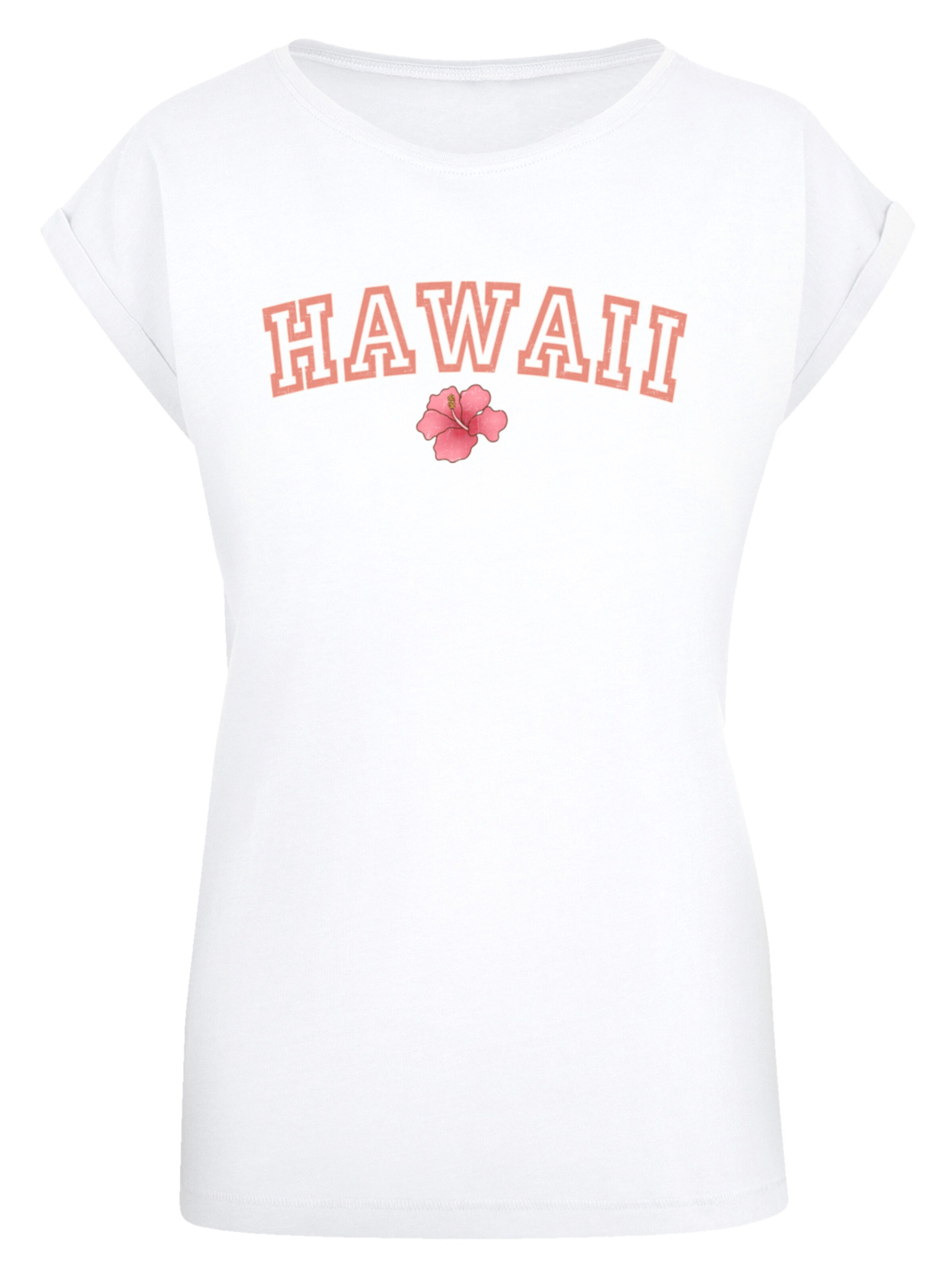 F4NT4STIC T-Shirt 'Hawaii' in Weiß: Vorderseite