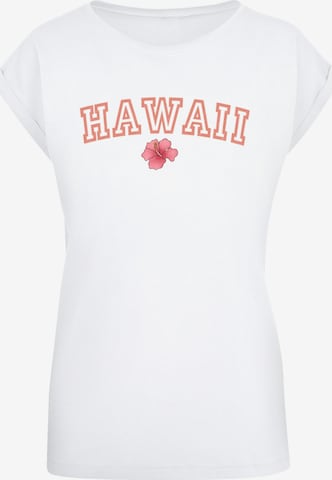 F4NT4STIC T-Shirt 'Hawaii' in Weiß: Vorderseite