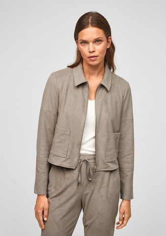 s.Oliver BLACK LABEL Jacke in Beige: predná strana