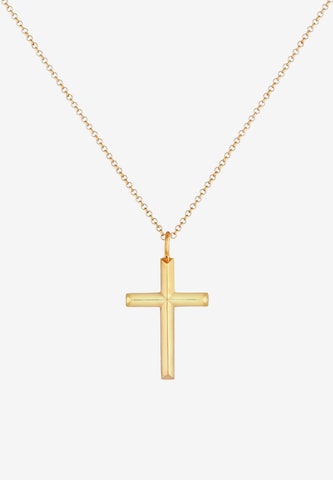 KUZZOI Necklace 'Kreuz' in Gold