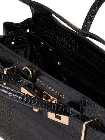 MAC DOUGLAS Handtas 'Mac Douglas Sacs À Main XS Pyla Mery Noir Croco' in Zwart