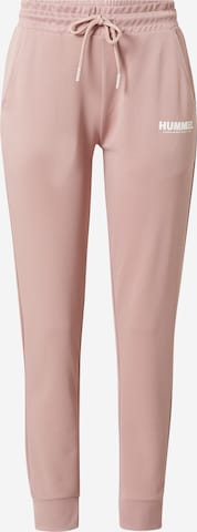 Pantalon de sport 'Legacy' Hummel en rose : devant