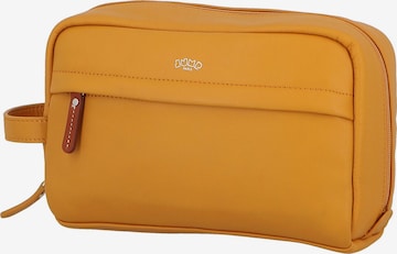 Jump Toiletry Bag 'Uppsala Cuir' in Yellow