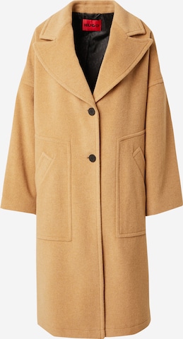 HUGO Red Between-seasons coat 'Mauroko' in Brown: front