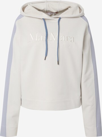 Max Mara Leisure Sweatshirt 'STADIO' in Beige: front