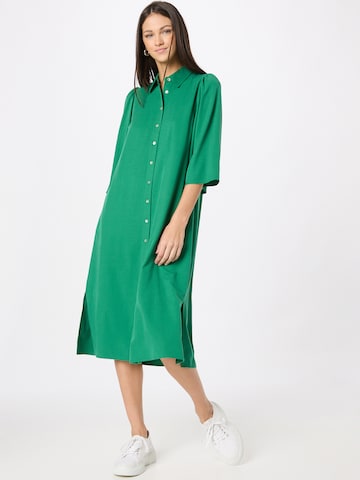 mbym Skjortklänning 'M-Akoto' i grön: framsida
