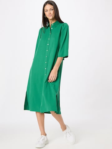 mbym - Vestido camisero 'M-Akoto' en verde: frente