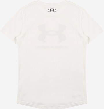 T-Shirt fonctionnel UNDER ARMOUR en blanc