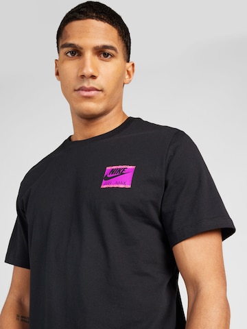 Tricou 'AIR' de la Nike Sportswear pe negru